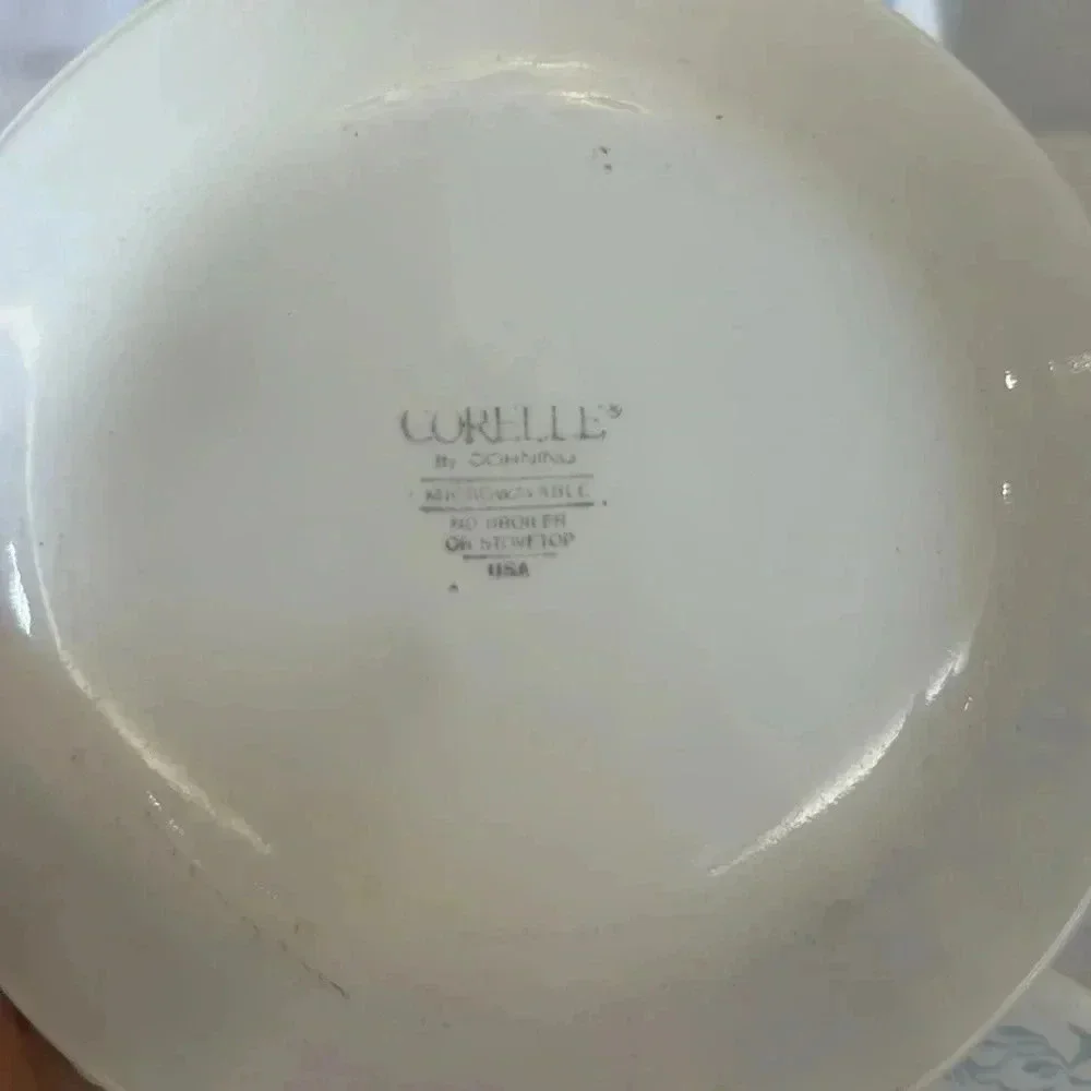 Vintage Corelle SEA AND SAND B&B Bread and Butter Side Plates 6.75” Set of 3